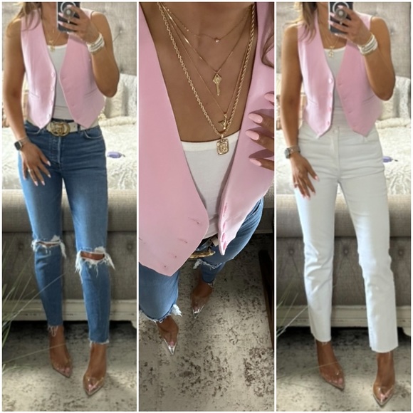 Tops - New✨Gorgeous spring button vest